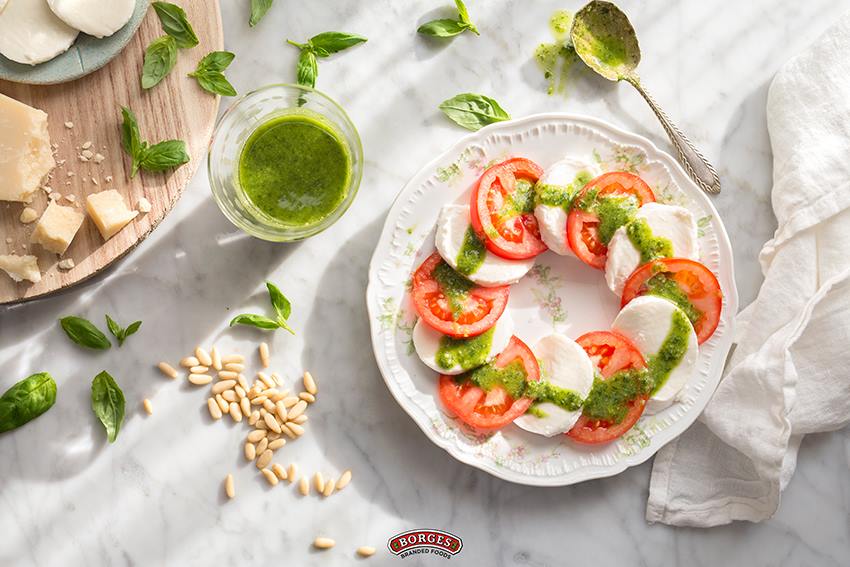 義式卡布里沙拉Caprese Salad 義式卡布里沙拉Caprese Salad