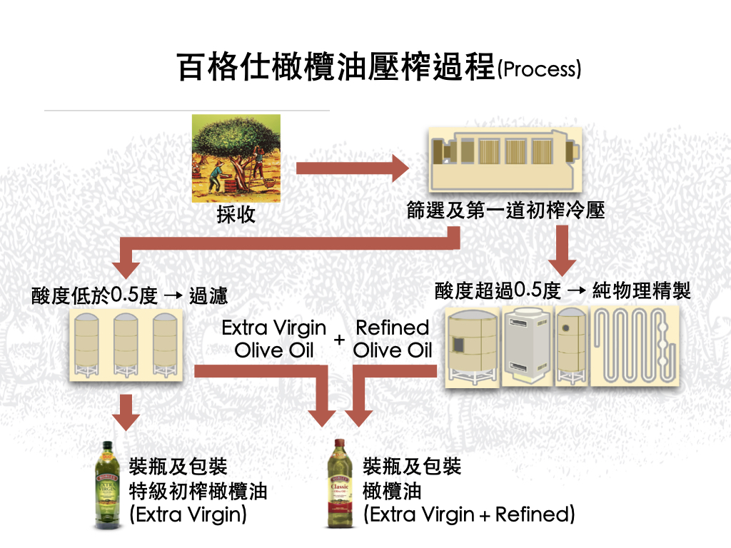 百格仕特級初榨橄欖油壓榨過程 百格仕特級初榨橄欖油壓榨過程