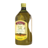 【售完】淡味橄欖油2L－100%純橄欖油，果香清爽淡雅，適合煎煮炒炸等各種烹調方式，油性安定耐高溫，2公升裝經濟實惠。