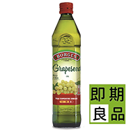 【即期良品2024.01.28】葡萄籽油500ml－歐洲Oleovitis協會認證的高品質葡萄籽油，油質穩定耐高溫，是煎煮炒炸、烘焙等各式高溫烹調的最佳選擇，500毫升裝方便攜帶。