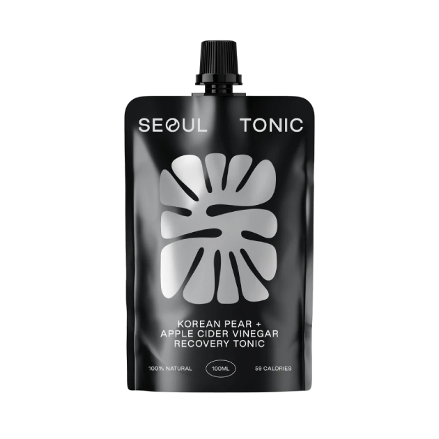 SEOUL TONIC首爾通韓國梨醋紅蔘飲100ml - 新鮮水梨汁+純釀造蘋果醋+韓國紅蔘，應酬聚會後飲用，迅速恢復光彩！